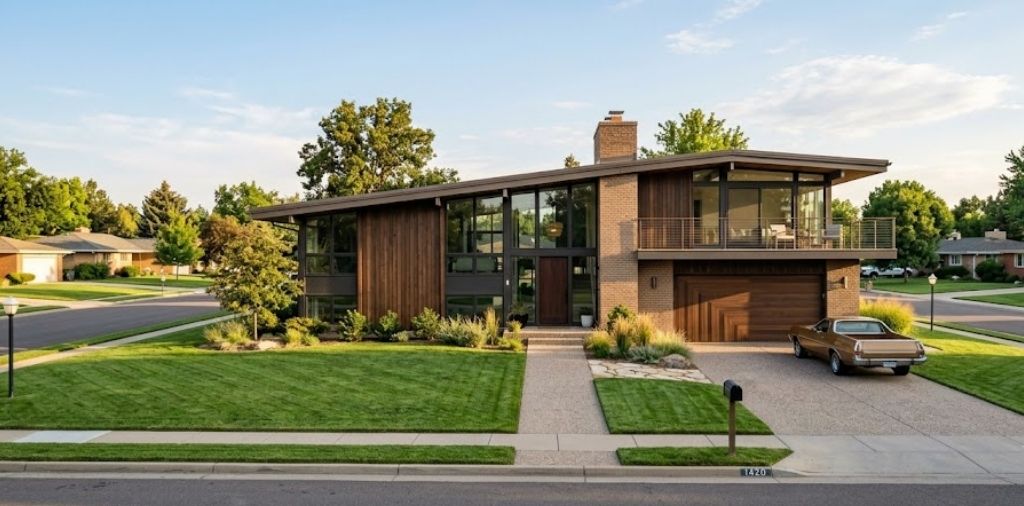 Mid-century residential neighborhood typical of Compton's post-war housing tracts